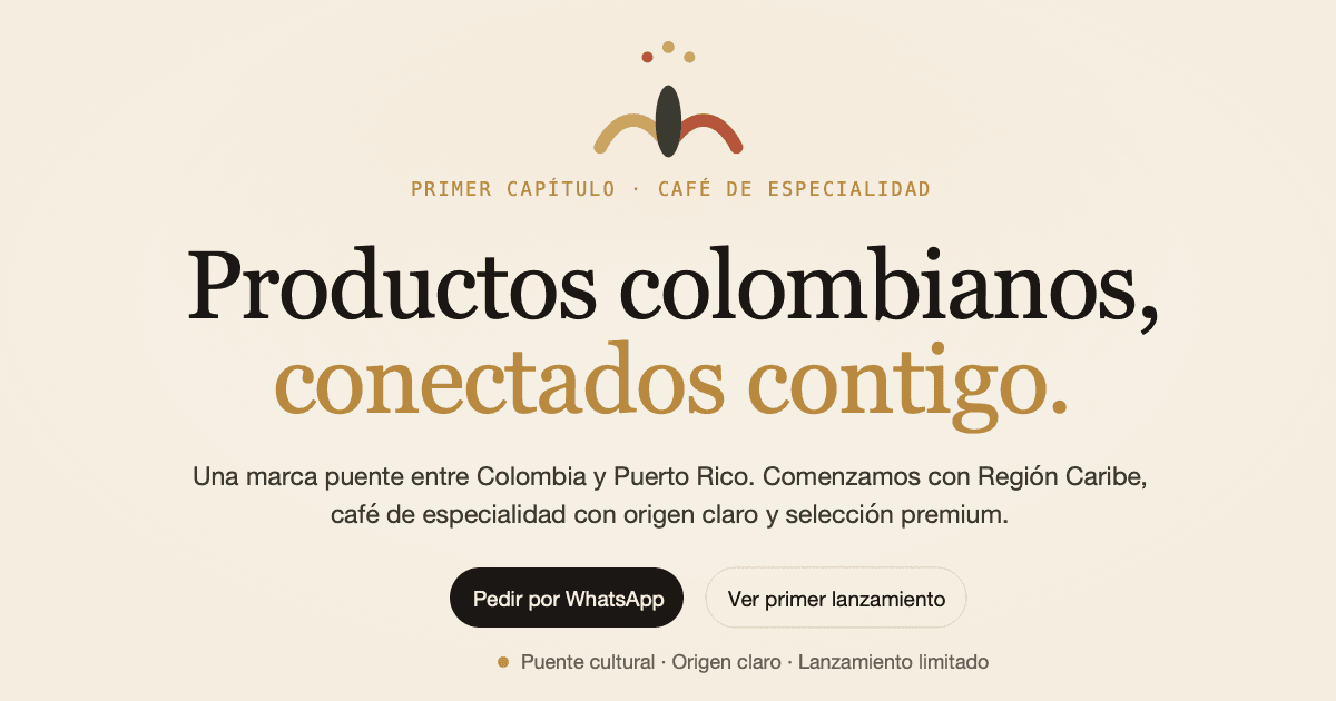 Landing en producción de Colombia En PR